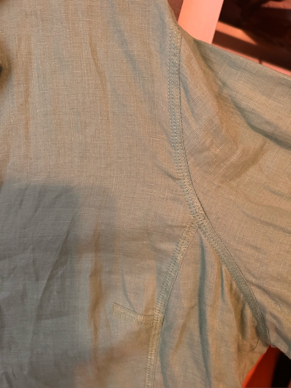 Jones NY linen unlined blzr - Picture 5 of 14